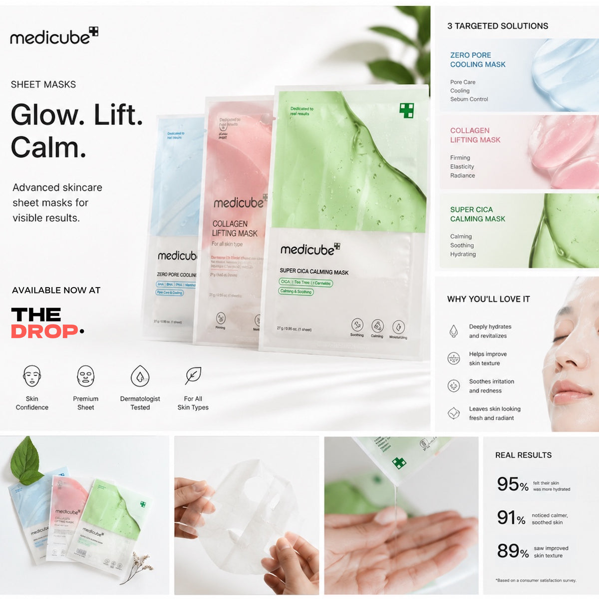 Medicube Face Mask Sheets