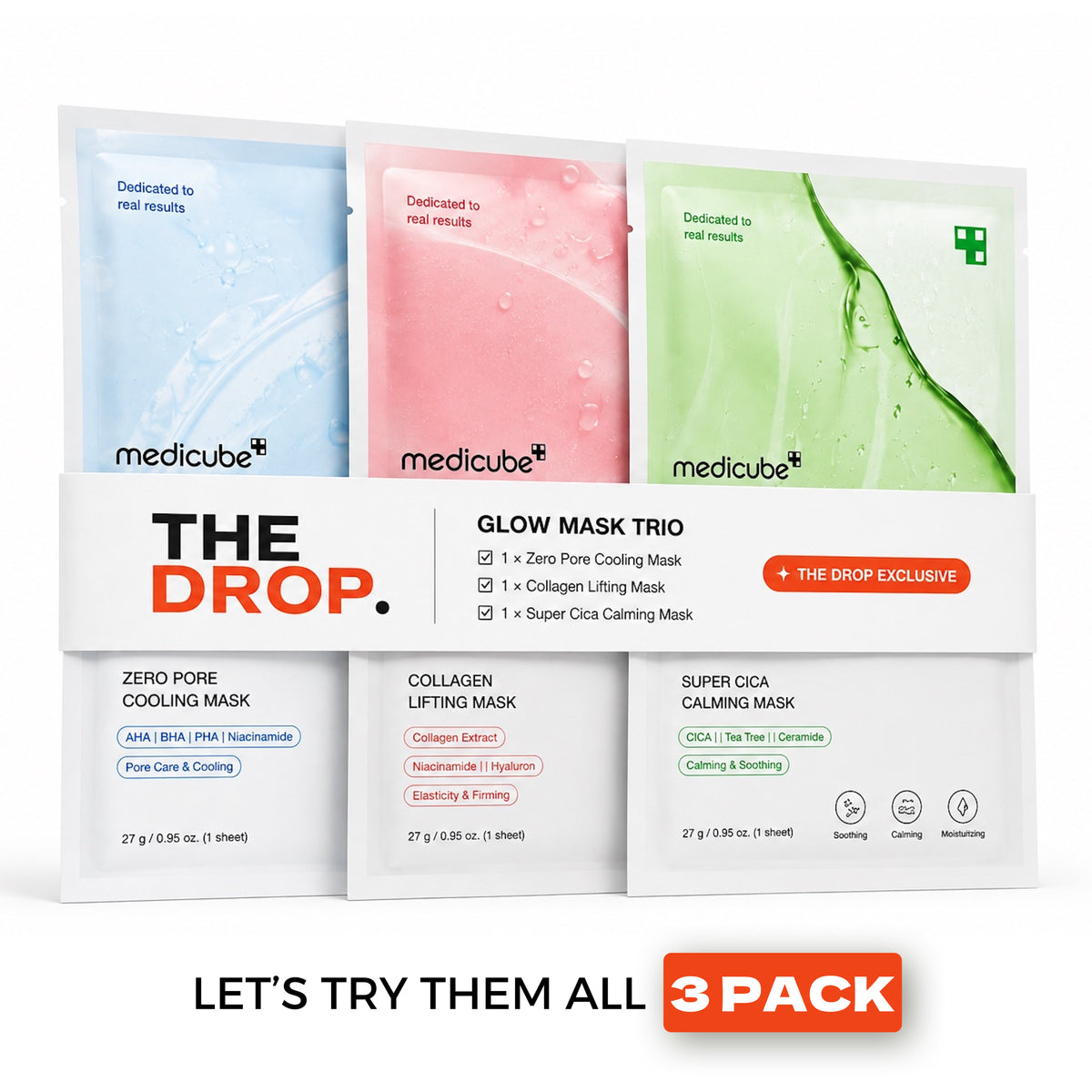 Medicube Face Mask Sheets