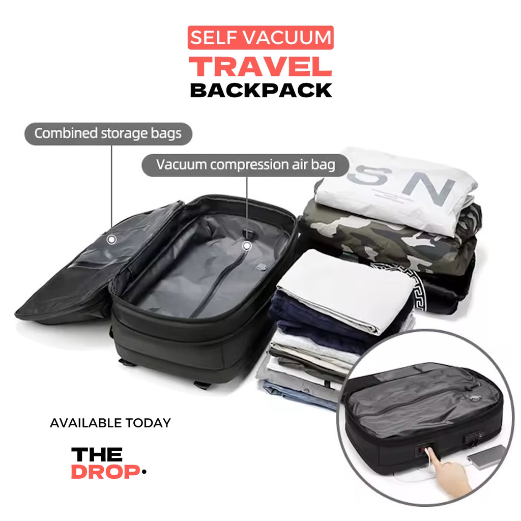 Self Vacuum Travel Backpack